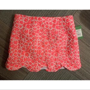 NWT Lily Pulitzer Fiesta Pink Tate Skirt